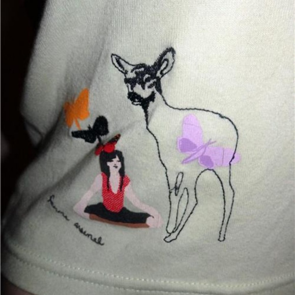 Femme Arsenal Italian  NWOT Green Shirt - Picture 5 of 5